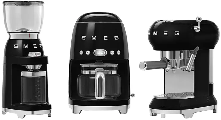 Кавомолка Smeg CGF11BLEU - фото - №4