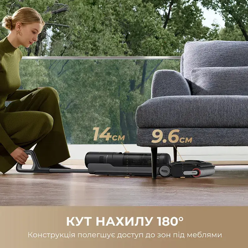 Миючий пилосос Dreame Wet&Dry Vacuum Cleaner H12 DUAL FlexReach - фото - №9