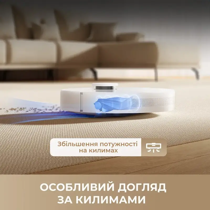 Робот-пилосос миючий Dreame Bot F10 White (RLF11SA) - фото - №4