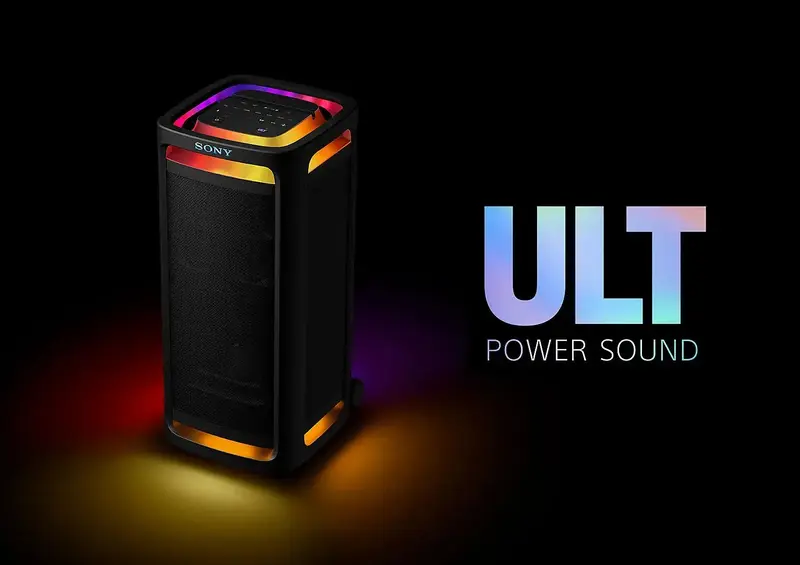 Акустика Sony ULT TOWER 9AC 2.0, BT 5.3, LED Black - фото - №0