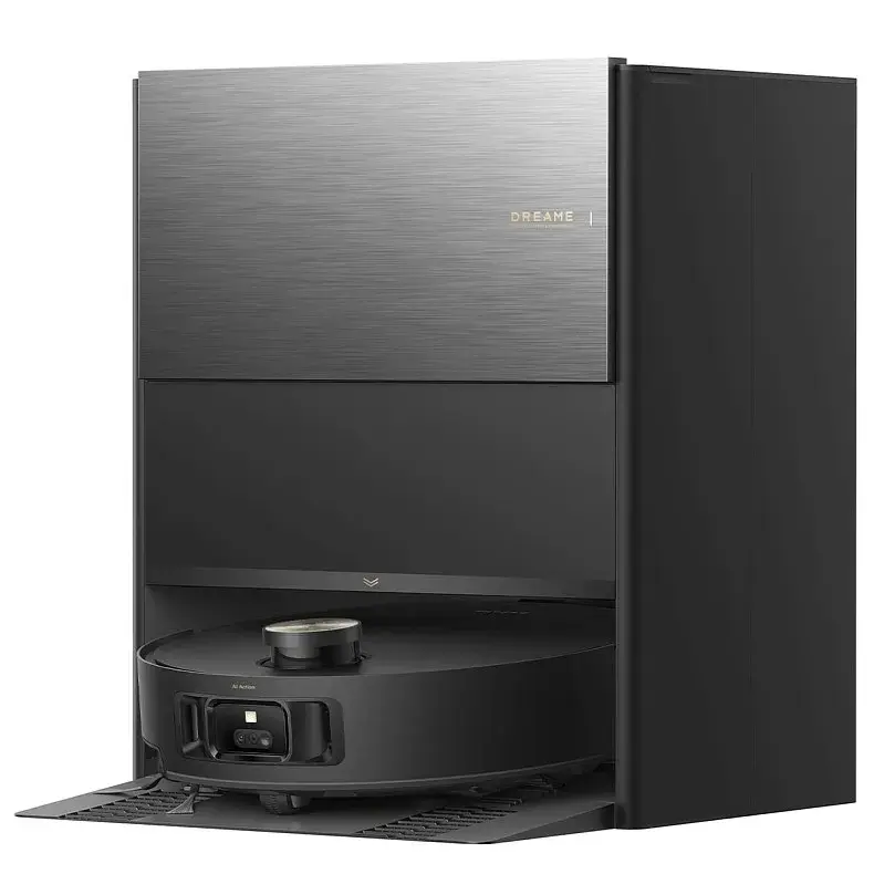 Робот-пилосос миючий Dreame Aqua 10 Roller Black - фото - №1