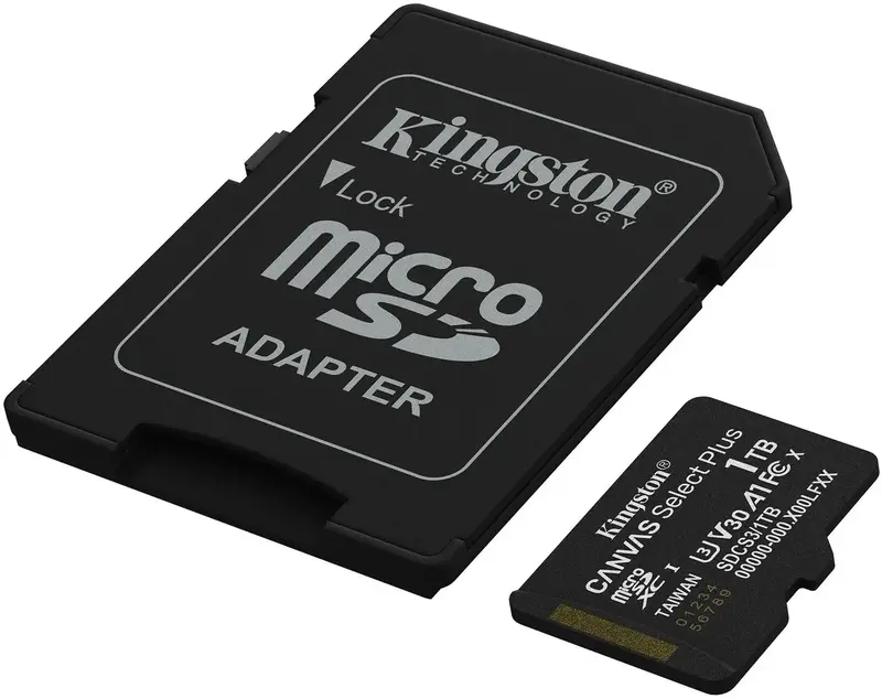 Карта пам'ятi MicroSD Kingston Select Plus 1TB Gen3 - фото - №1