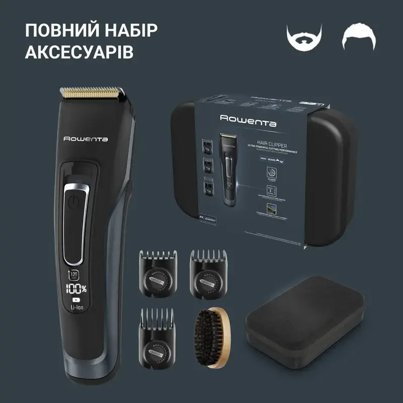Машинка для стрижки ROWENTA Advancer TN5244E0 - фото - №9
