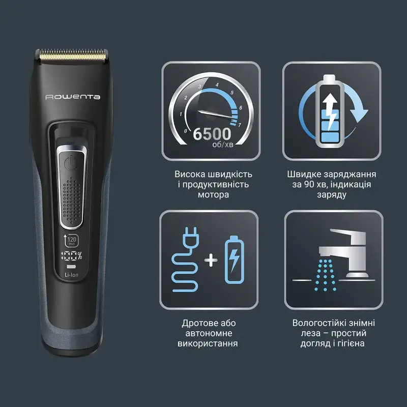 Машинка для стрижки ROWENTA Advancer TN5244E0 - фото - №5