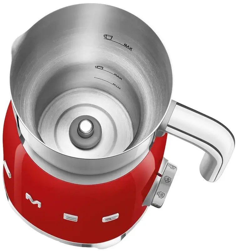 Спінювач молока Smeg MFF01RDEU - фото - №1