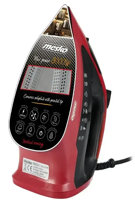 Утюг Mesko MS 5031 - фото - №6