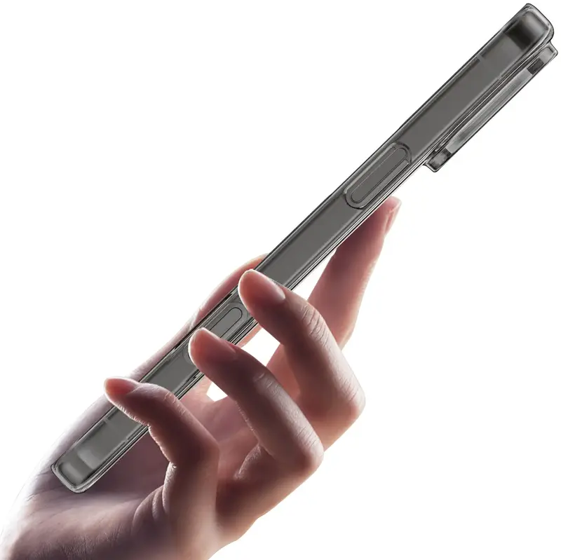 Чехол Keephone X-CRYSTAL MAGSNAPE MagSafe Case for 17 Pro Max Black (KPX-CY17PMBK) - фото - №3