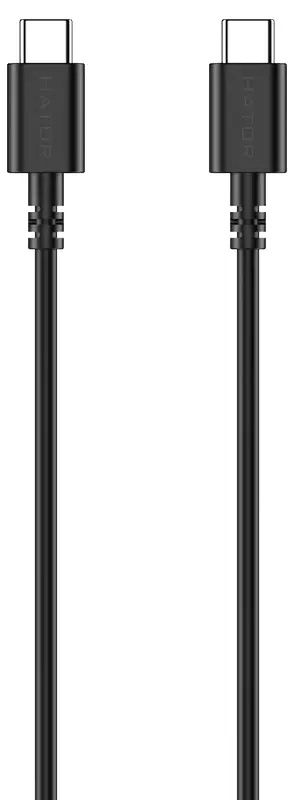 Кабель універсальний 1.3м type-c to type-c (ACC415) Black - фото - №0
