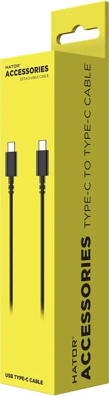 Кабель універсальний 1.3м type-c to type-c (ACC415) Black - фото - №1