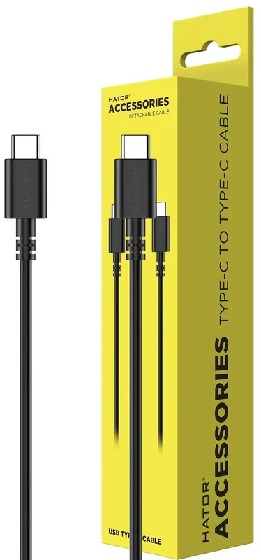 Кабель універсальний 1.3м type-c to type-c (ACC415) Black - фото - №2