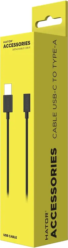 Кабель універсальний 1.0м type-c to USB-A (ACC416) Black - фото - №1