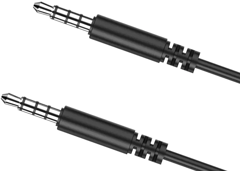 Кабель універсальний ESH series, 1.3м *3.5мм male-male (ACC411) Black - фото - №4