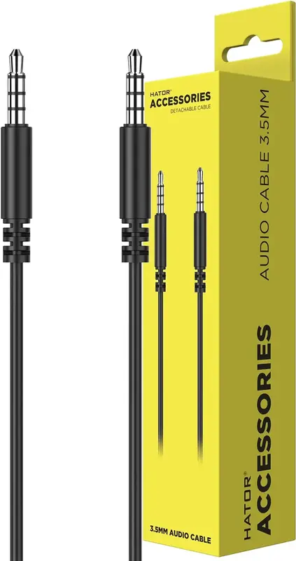 Кабель універсальний ESH series, 1.3м *3.5мм male-male (ACC411) Black - фото - №2