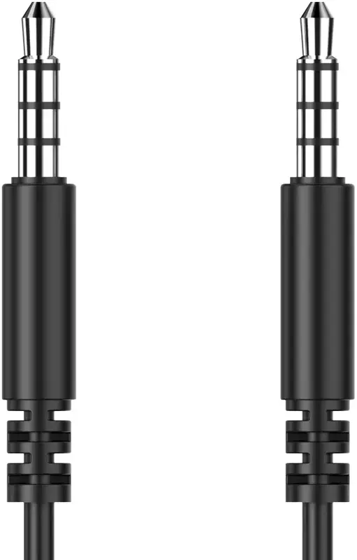 Кабель універсальний ESH series, 1.3м *3.5мм male-male (ACC411) Black - фото - №3