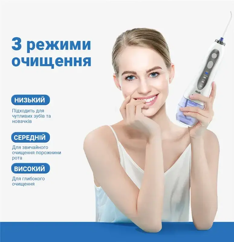 Іригатор H2OFloss HF-5 White - фото - №5