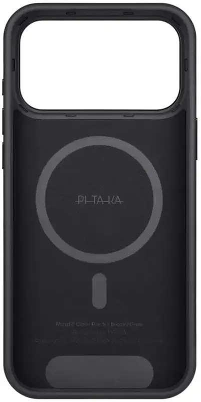 Чехол Pitaka Aramid UltraGuard Twill Black/Grey for iPhone 17 Pro