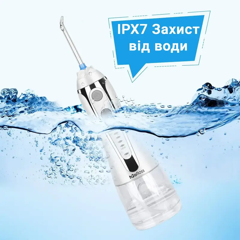 Ирригатор H2OFloss HF-2 White - фото - №5