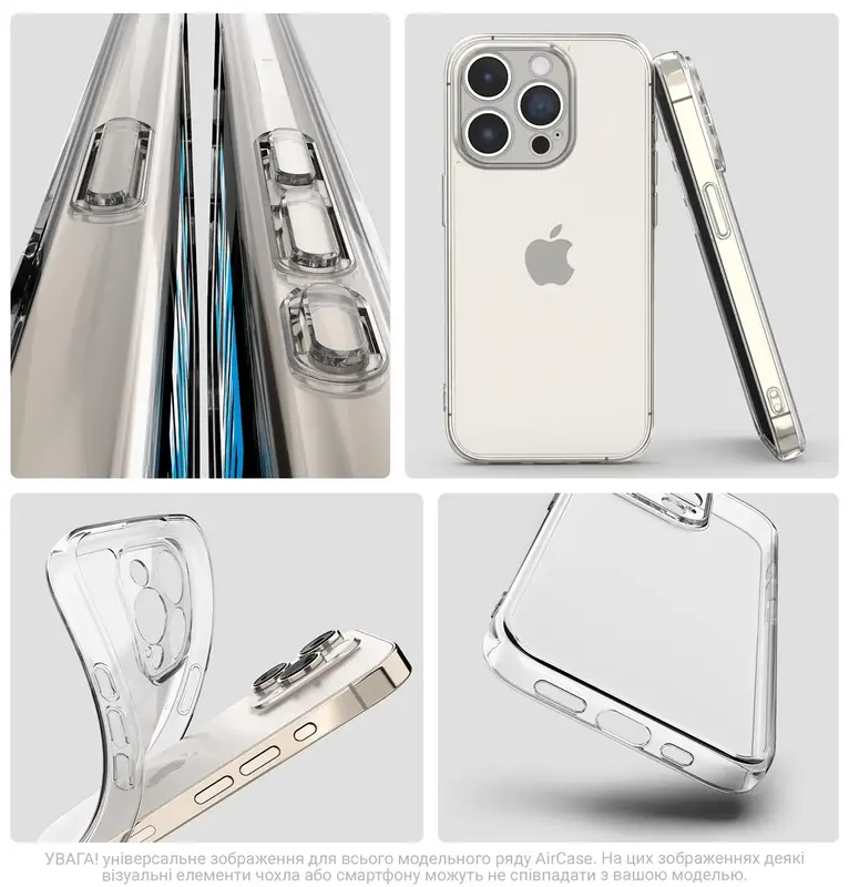 Чохол ArmorStandart Air для Samsung A36 5G Camera cover Clear (ARM82172) - фото - №4