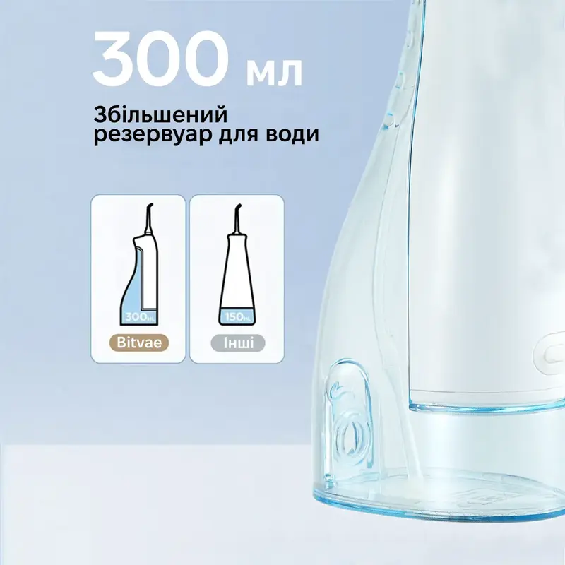 Ирригатор Bitvae BV5020E Water Flosser white - фото - №5