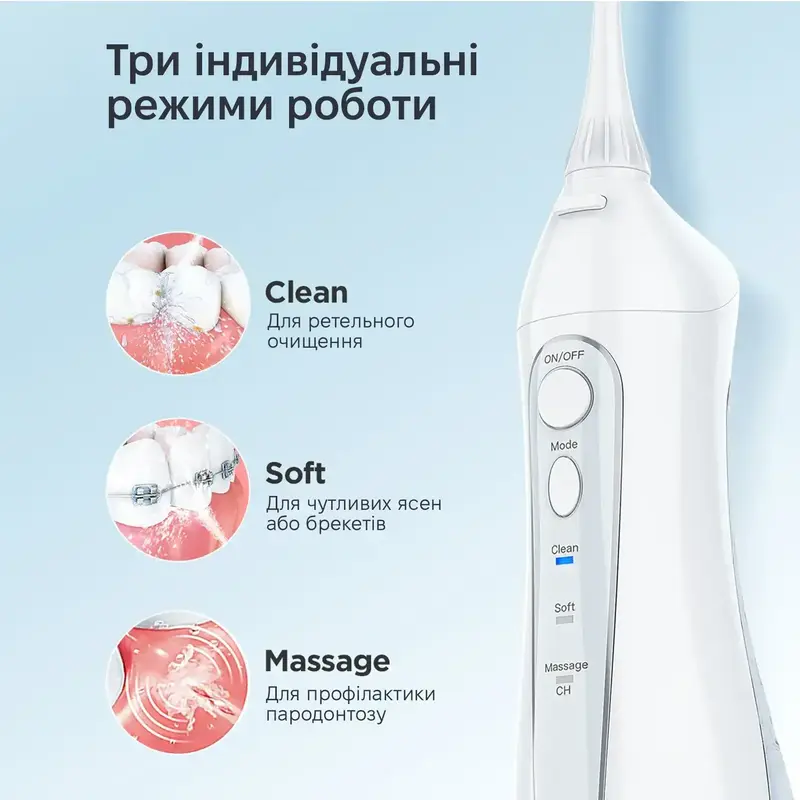 Ирригатор Bitvae BV5020E Water Flosser white - фото - №2
