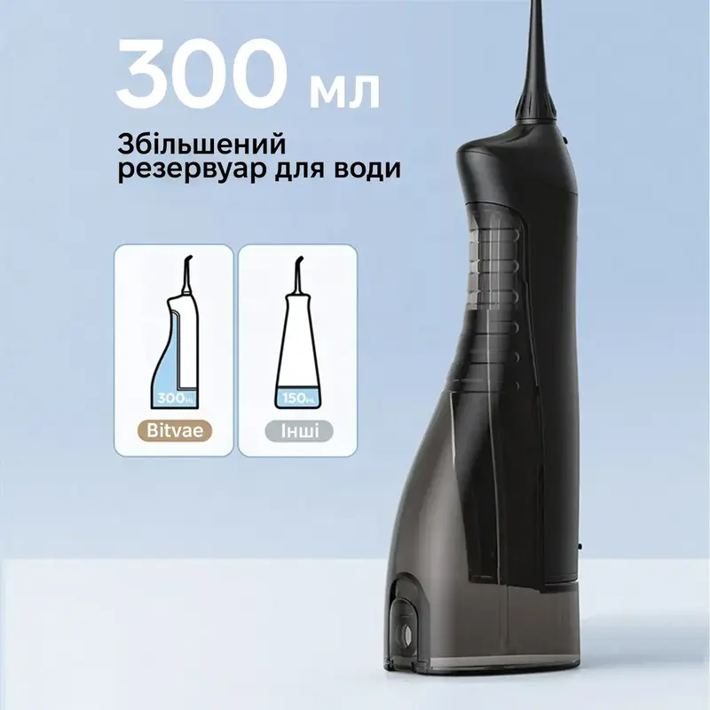 Ирригатор Bitvae BV5020E Water Flosser black - фото - №5