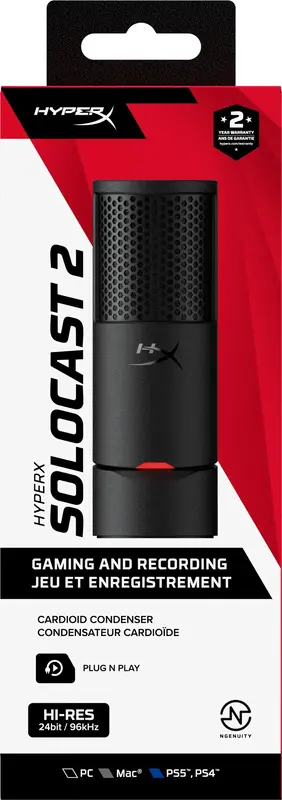Мікрофон HyperX SoloCast 2 Black - фото - №11