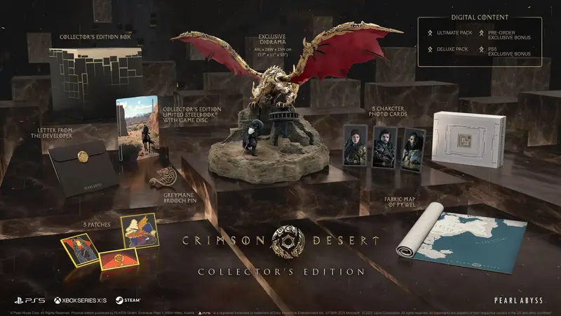 Игра консольная PS5 Crimson Desert Collector's Edition, BD диск - фото - №0