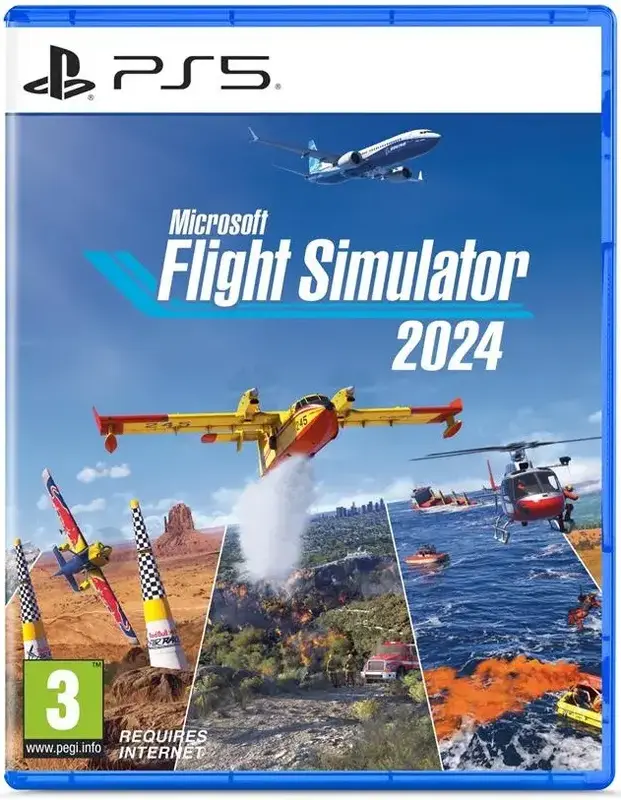 Гра консольна PS5 Microsoft Flight Simulator 2024, BD диск - фото - №0