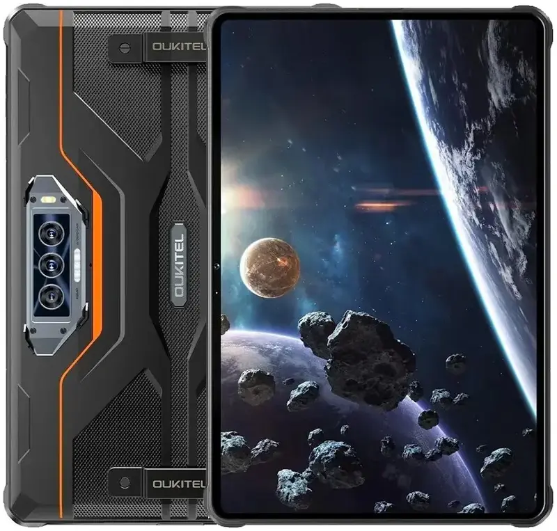 Oukitel RT8 LTE 6/256GB Black-Orange (6931940756396) - фото - №0