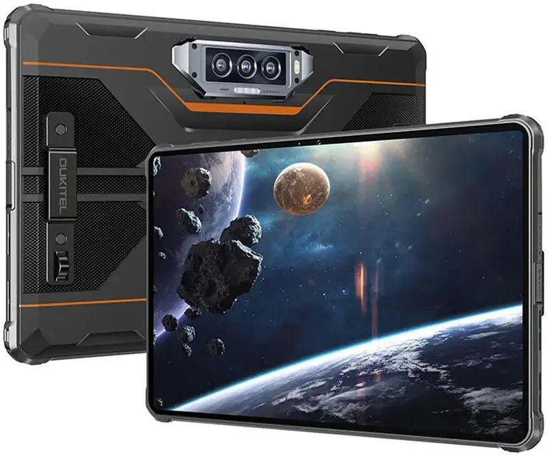 Oukitel RT8 LTE 6/256GB Black-Orange (6931940756396) - фото - №3