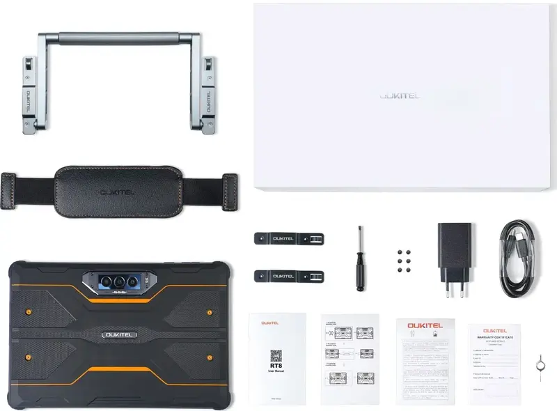Oukitel RT8 LTE 6/256GB Black-Orange (6931940756396) - фото - №6
