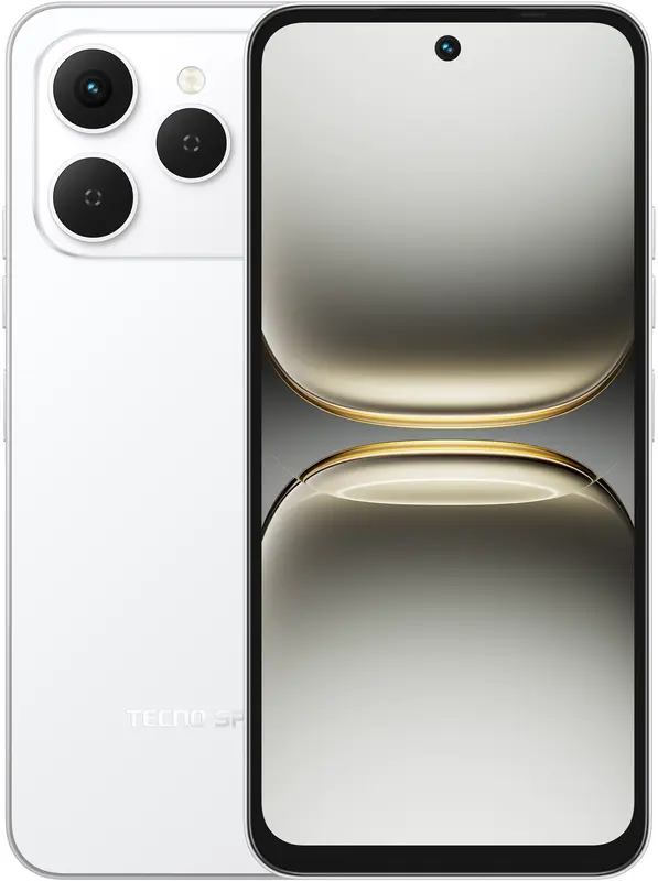 TECNO Spark 40 (KM5n) 8/256GB Veil White (4894947091575) - фото - №0
