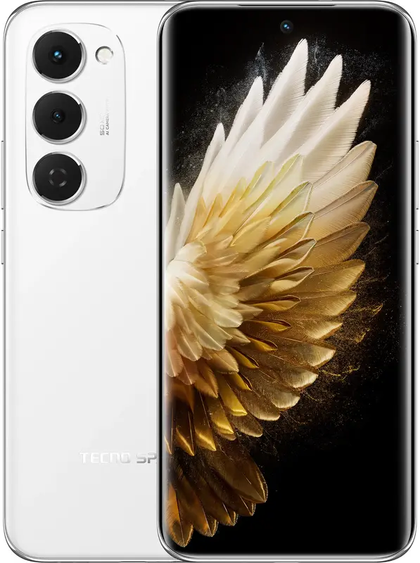 TECNO Spark 40 PRO+ (KM7) 8/256GB Aurora White (4894947096341) - фото - №0