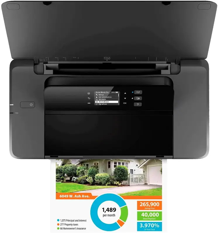 Принтер HP OfficeJet 202 Mobile з Wi-Fi (N4K99C) - фото - №2