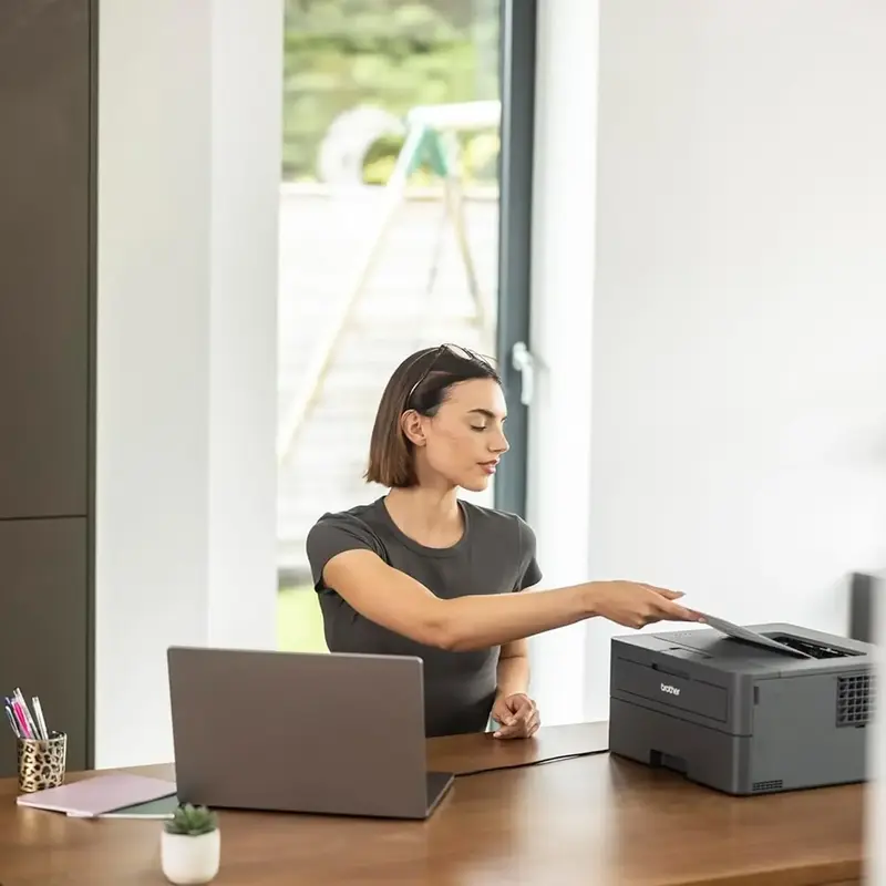 Принтер Brother HLL2460DNYJ1 - фото - №4