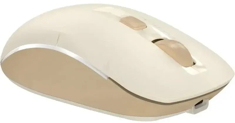 Ігрова комп'ютерна миша A4Tech FB26CS Air2 Bluetooth/Wireless Cafe Latte - фото - №1
