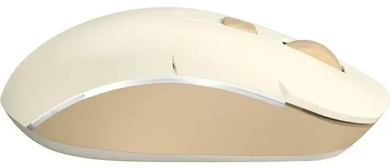 Ігрова комп'ютерна миша A4Tech FB26CS Air2 Bluetooth/Wireless Cafe Latte - фото - №3