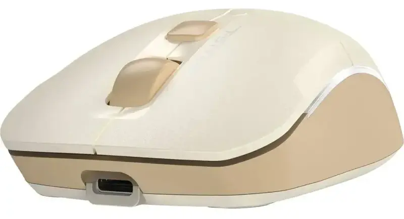 Ігрова комп'ютерна миша A4Tech FB26CS Air2 Bluetooth/Wireless Cafe Latte - фото - №4