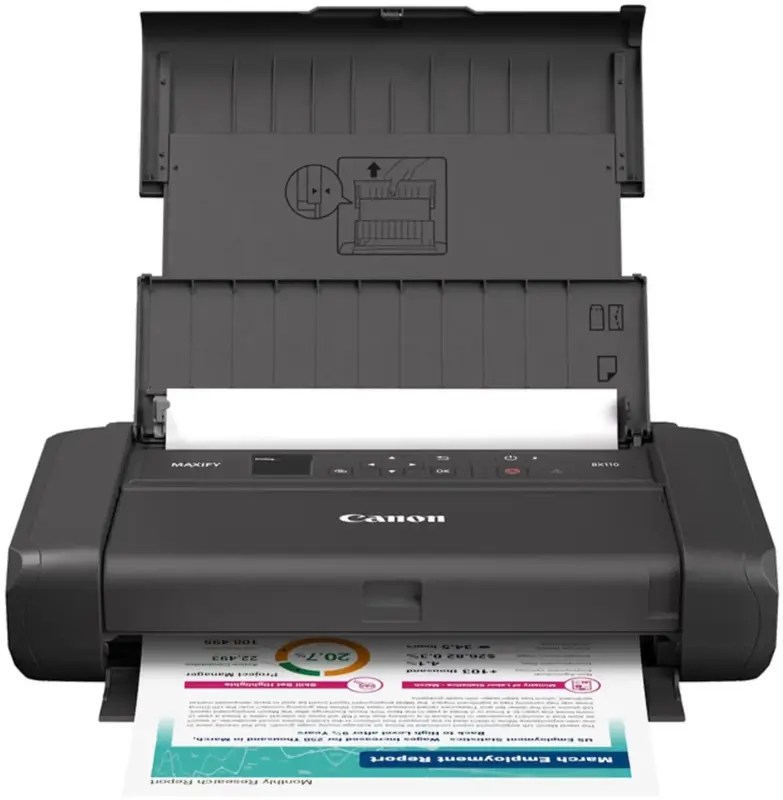 Принтер А4 Canon BX110 W/B (7069C027AA) - фото - №3