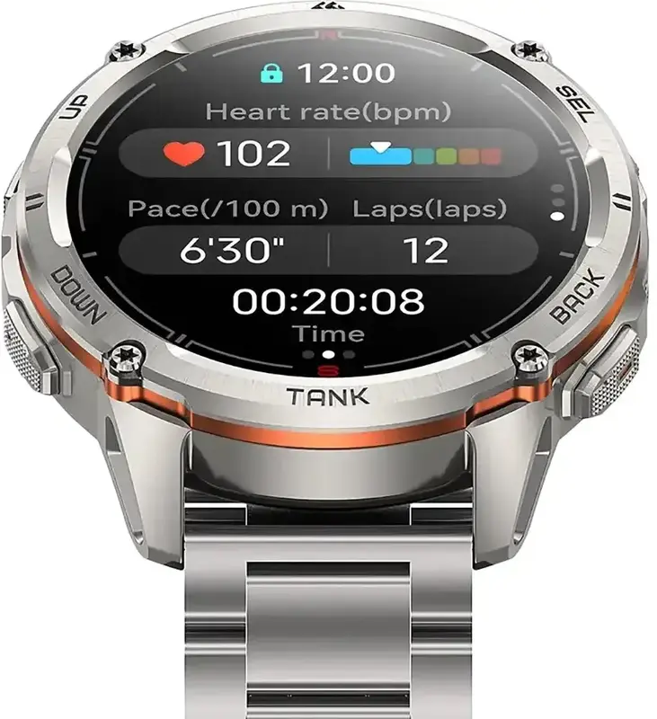 Розумний годинник KOSPET TANK T3 ULTRA 2 SE SIL - фото - №3