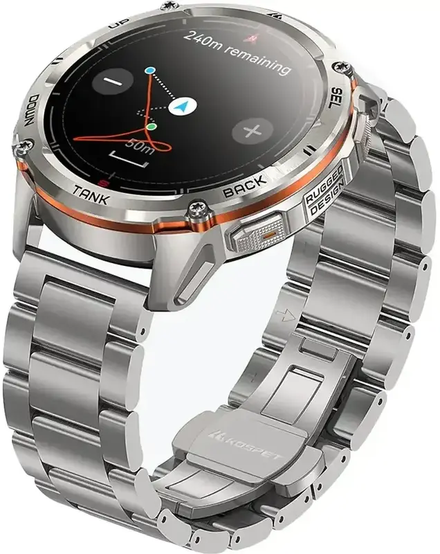 Розумний годинник KOSPET TANK T3 ULTRA 2 SE SIL - фото - №2