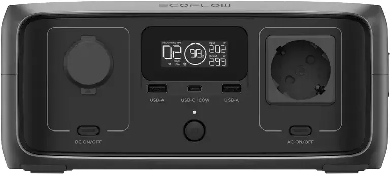 Комплект Зарядна станція EcoFlow RIVER 3 UPS та сонячна панель 45W (Type-C) - фото - №1