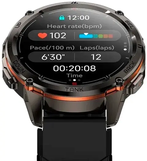 Розумний годинник KOSPET TANK T3 ULTRA 2 BLK - фото - №3