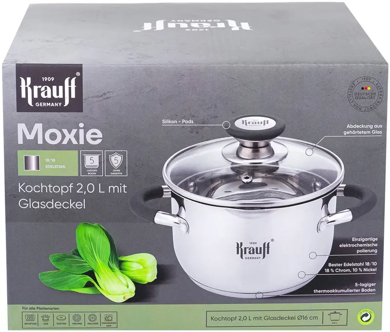 Каструля 2,0л 26-238-009. Krauff - фото - №1