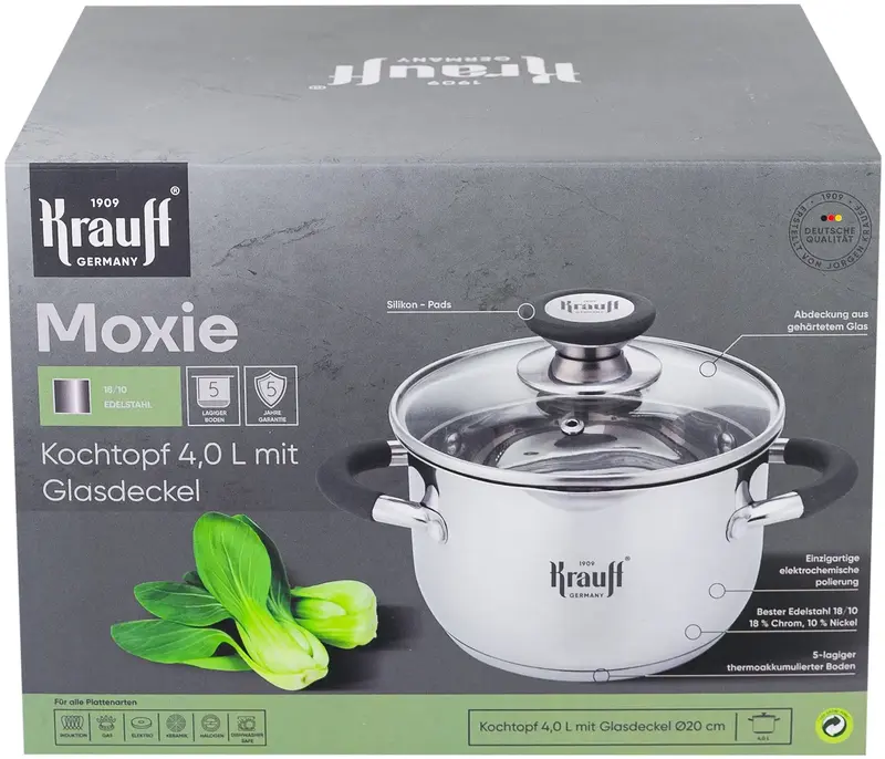 Каструля 4,0л 26-238-010. Krauff - фото - №6