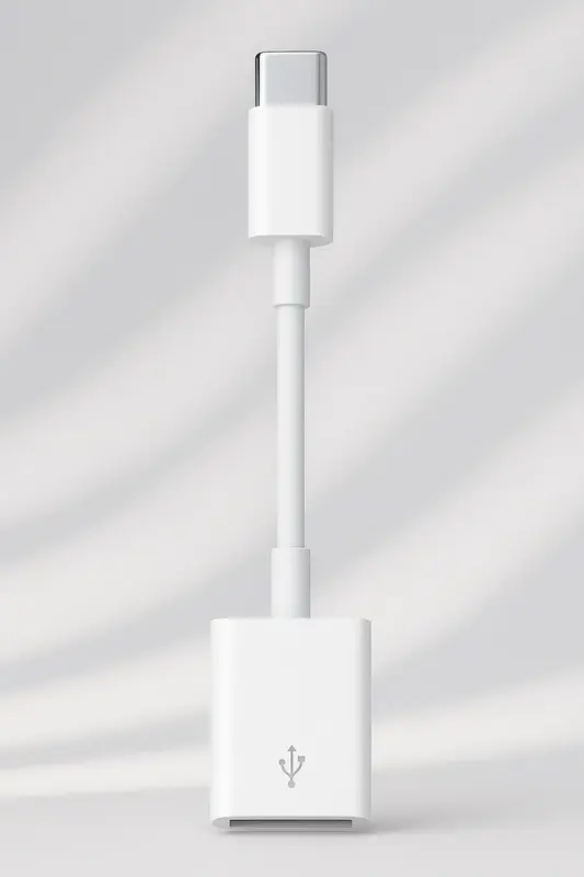 Apple USB-C to USB Adapter (MW5L3) - фото - №1