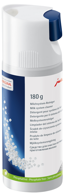 Мини-таблетки для очистки молочной системы, контейнер 180 г с дозатором - фото - №0