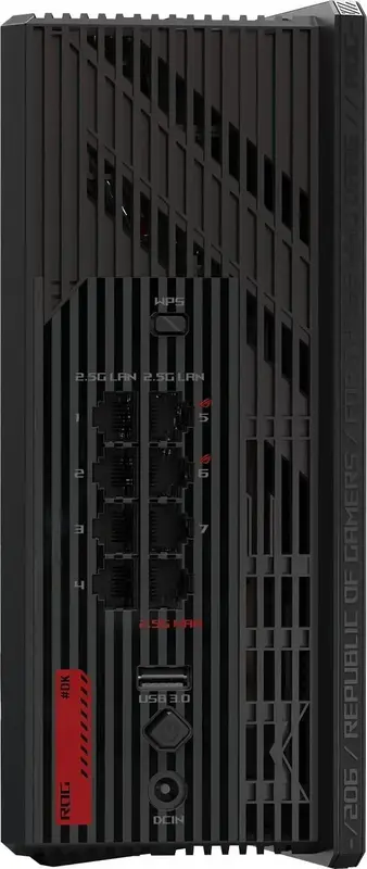 Iнтернет роутер Asus GS-BE18000 Wi-Fi 7 GS18000 1x10GE LAN, 3x2.5GE LAN, 1x10GE WAN/LAN, 1x2.5GE WAN - фото - №4