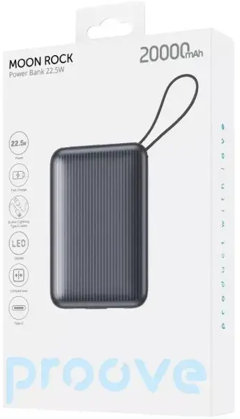 Порт.ЗУ Proove Moon Rock 22.5W 20000mAh - фото - №4