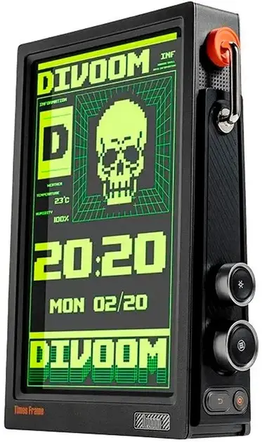 Мультимедійний смарт дисплей фоторорамка Divoom Times Frame Black - фото - №9